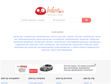 Tablet Screenshot of hibo.ca